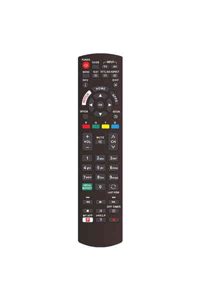 Panasonic RM-L1378 Lcd Led Netflix Universal Tv Kumandası