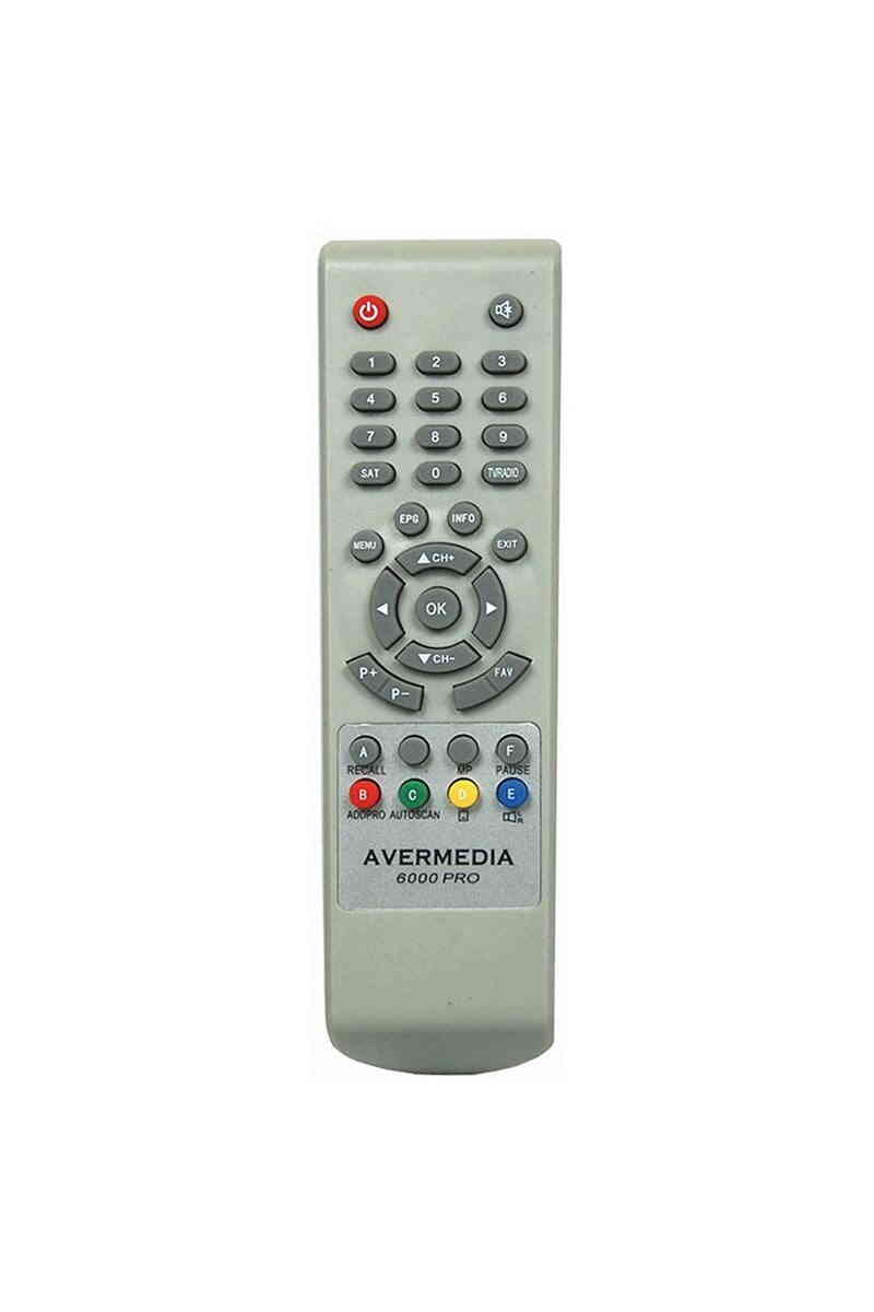 Avermedia 6000 Uydu Alıcı Kumandası