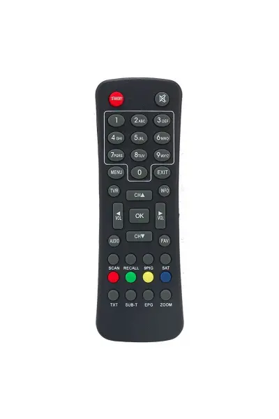 Amstrad Mini TTX Küçük SD Uydu Alıcısı Kumandası