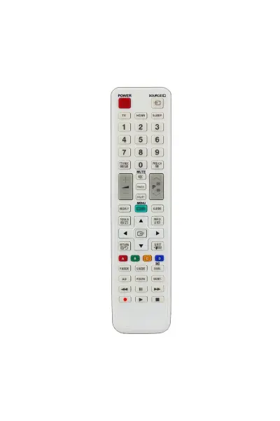Lcd Led Kumanda Samsung Tüm Modeller Rm-l919 W Yazisiz
