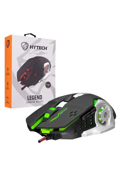 Oyuncu Mouse Kablolu 3200dpi Ledli̇ Hytech Hy-x9