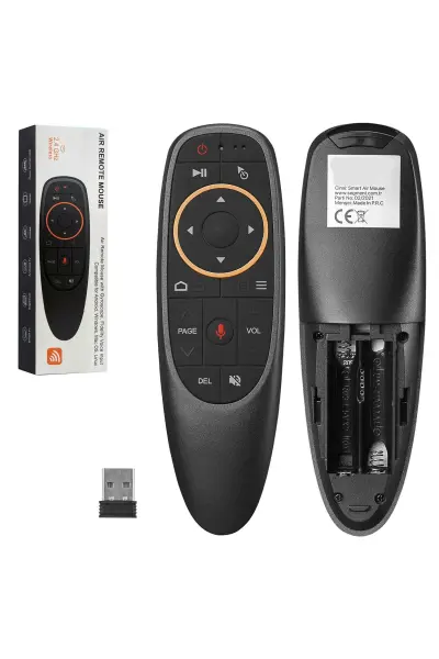 Kumanda Smart Tv Fly Ai̇r Mouse Sesli̇ Komut Tv Box Pc Telefon Everest Ev-hm20