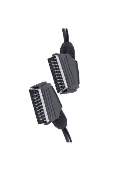 Elektromer 1.2 Metre 7 Mm Tırnaklı Scart Scart Kablo