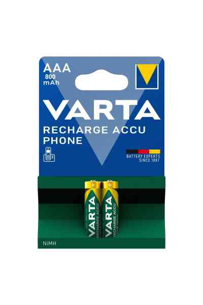 Şarjli Pi̇l Aaa İnce 800mah Ni̇-mh (2 Adet) Varta