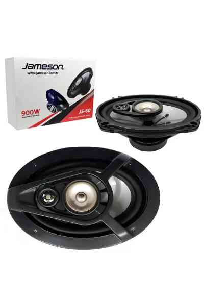 Oto Hoparlör Oval 6x9 900w 2 Adet Jameson Js-60