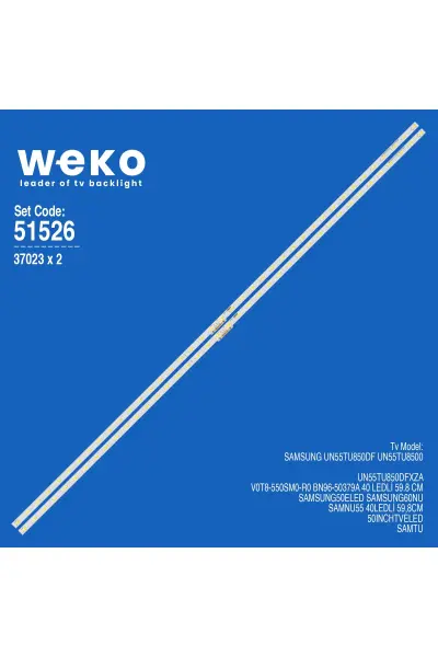 Samsung UN55TU850DFXZA 55'' 2 Adet Tv Led Bar