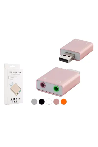 Hadron Hdx5272 Usb Ses Karti 7.1 Çok Renkli̇